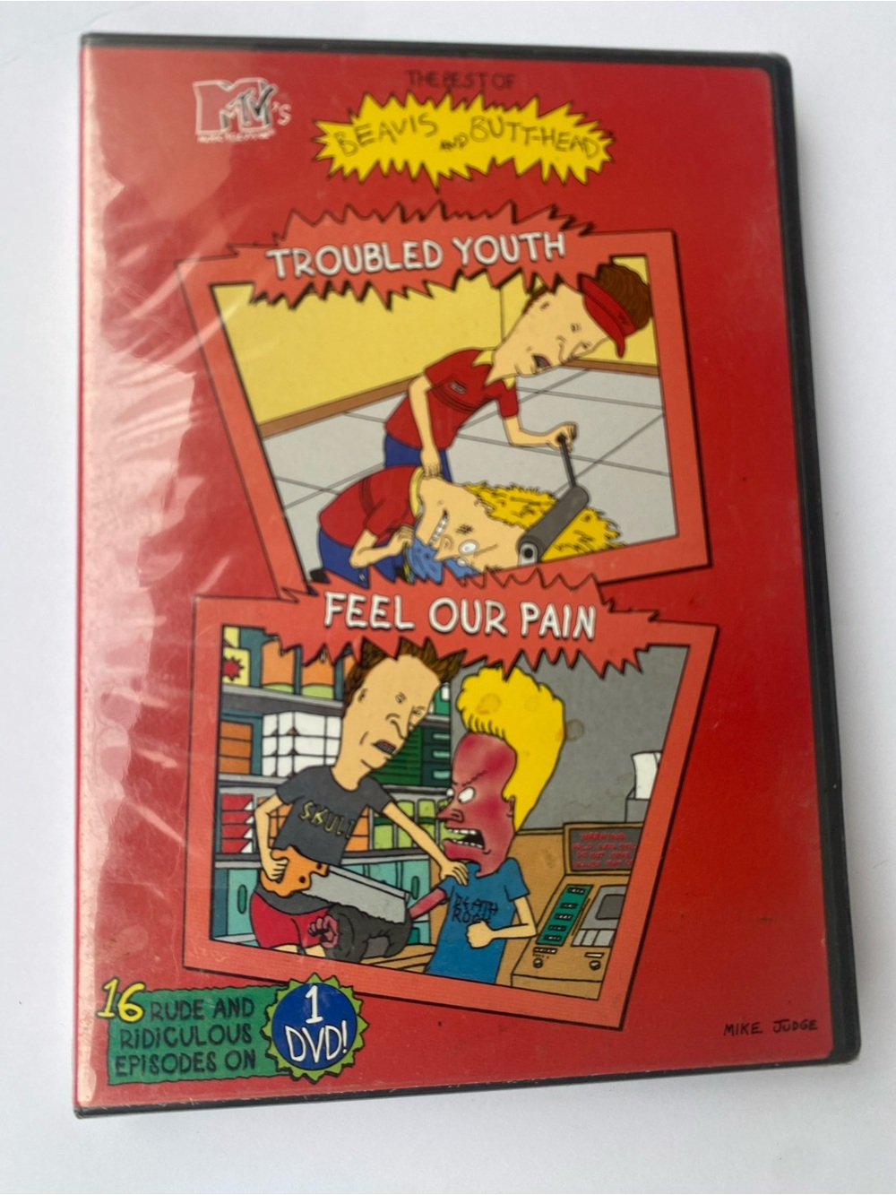 MTV Beavis and Butt-Head: Troubled Youth / Feel Our Pain - Red DVD